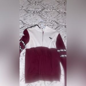 BURGUNDY PINK SWEATER